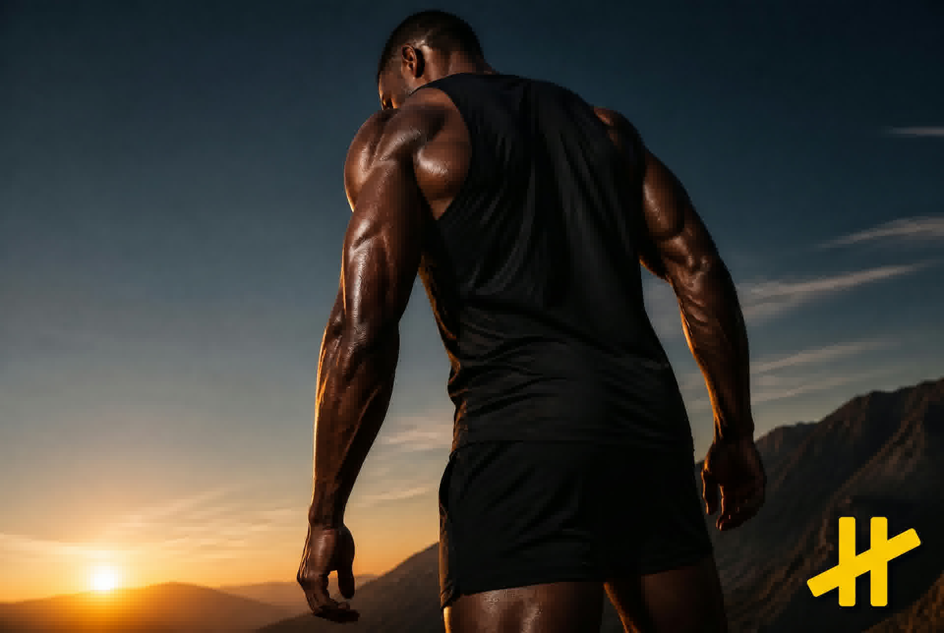 Athlete training at sunrise in premium 3rd Strike apparel
